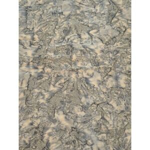 100% Cotton Hand Dyed Batik Quilting Material Green Watercolor 5 Yards